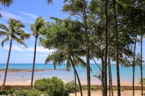 Charmoso bangalô balinês pé na areia Outeiro das Brisas